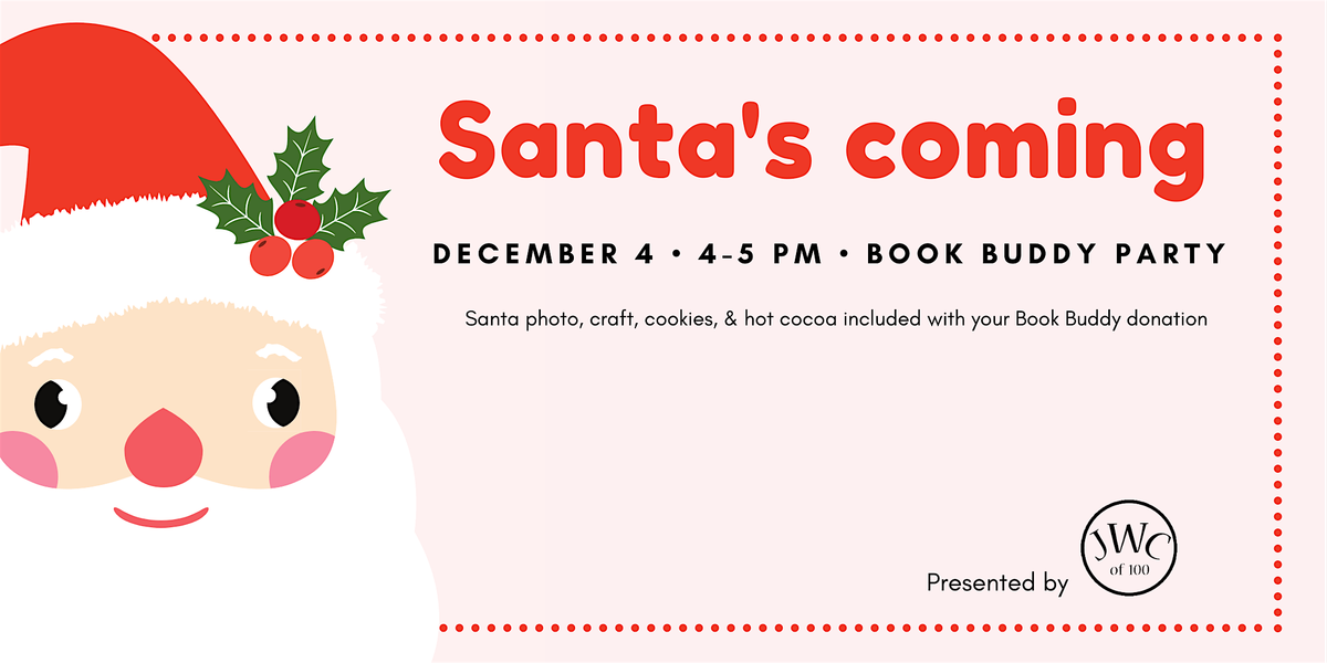 Book Buddy Donation Santa Party 2024