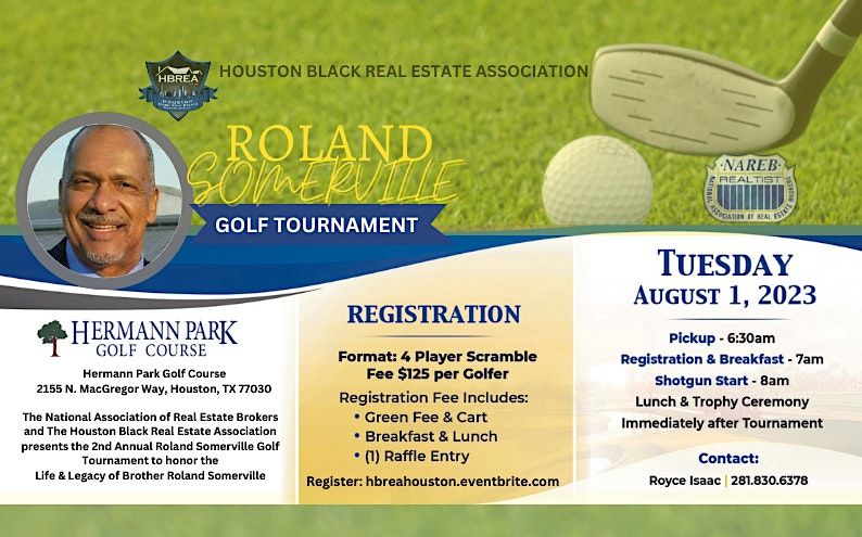 Roland Somerville Golf Tournament NAREB and HBREA