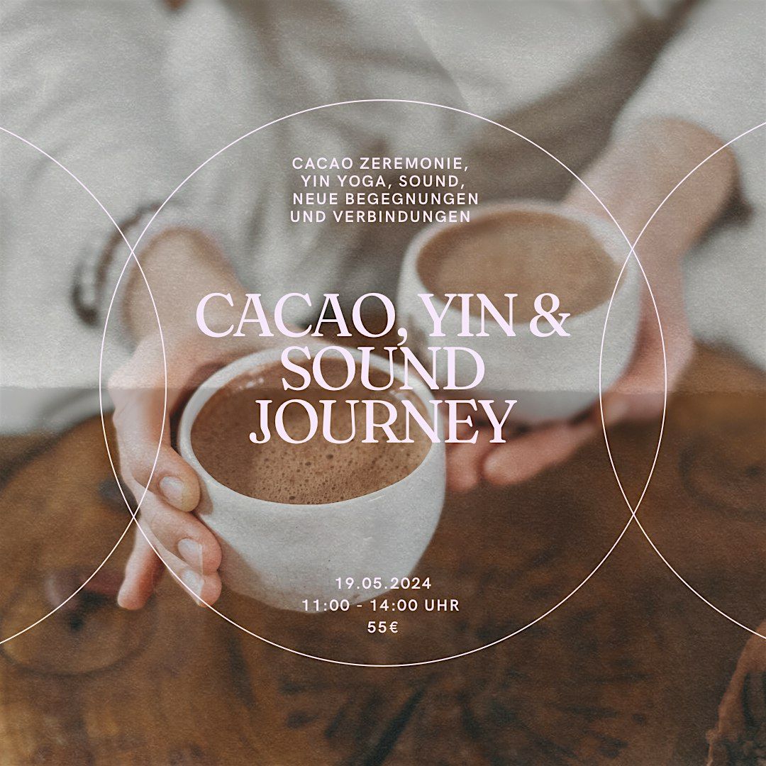 Cacao, Yin & Sound Journey: Connection and Community