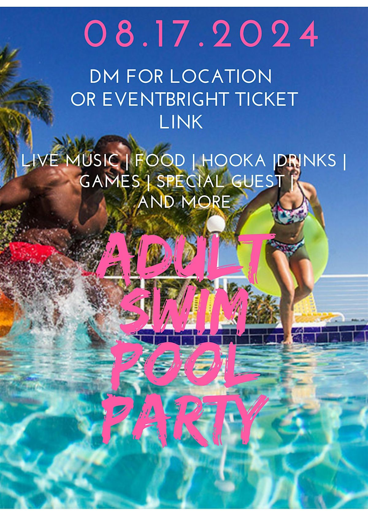 Adult Swim Pool Party