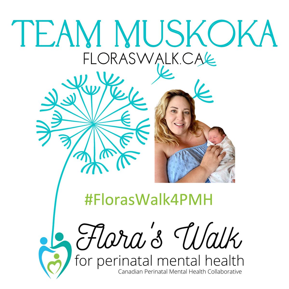 Flora's Walk For Perinatal Mental Health - Team Muskoka