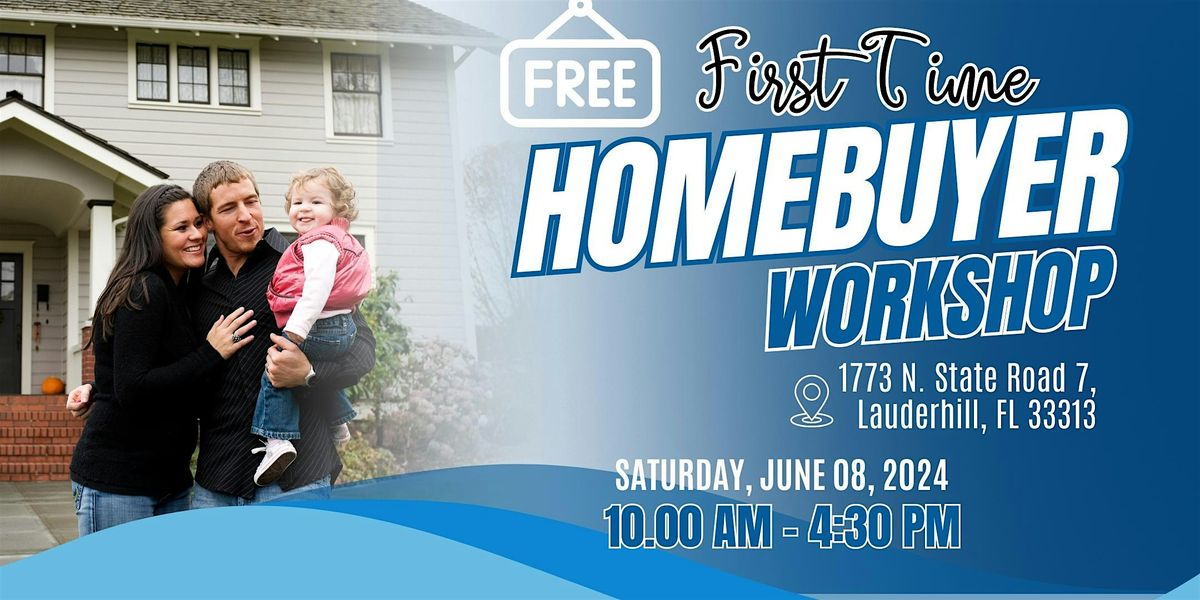 June 8th Class 2024 (IN-PERSON) - HUD Approved First Time Home Buyer Class