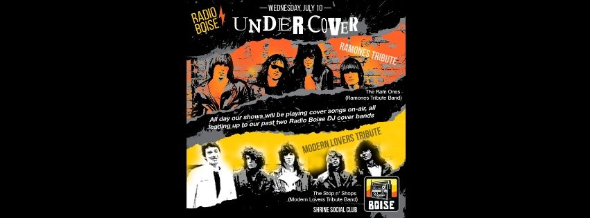 Radio Boise Under Cover - Ramones and Modern Lovers Cover Show 