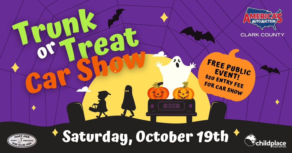 Trunk or Treat Car Show & Fundraiser