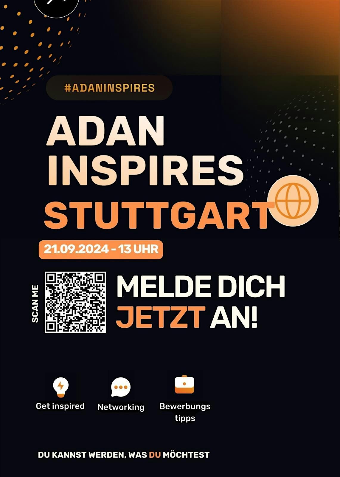 ADAN Inspires Stuttgart - Deine Zukunft in Deinen H\u00e4nden!