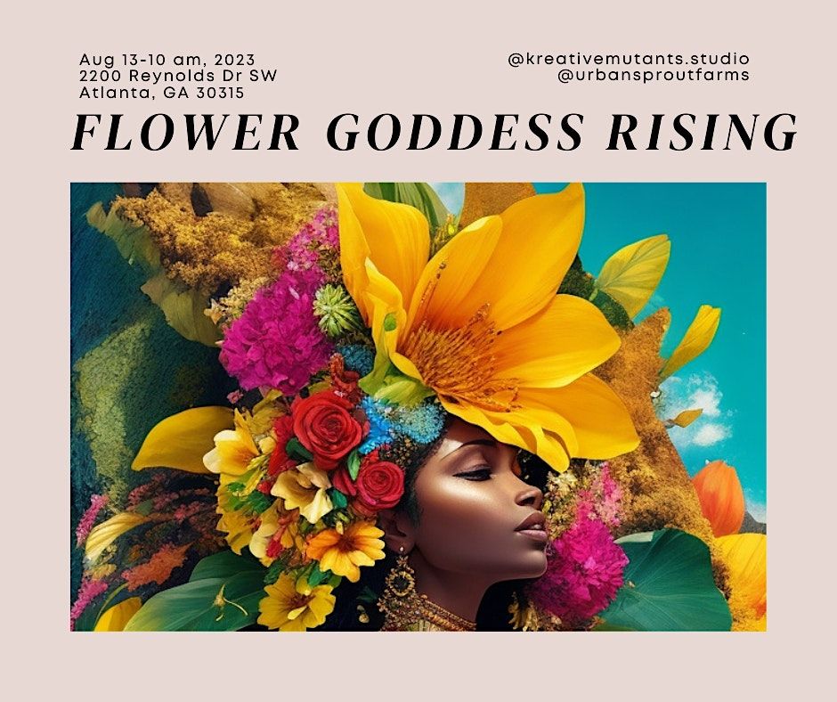 Flower Goddess Rising