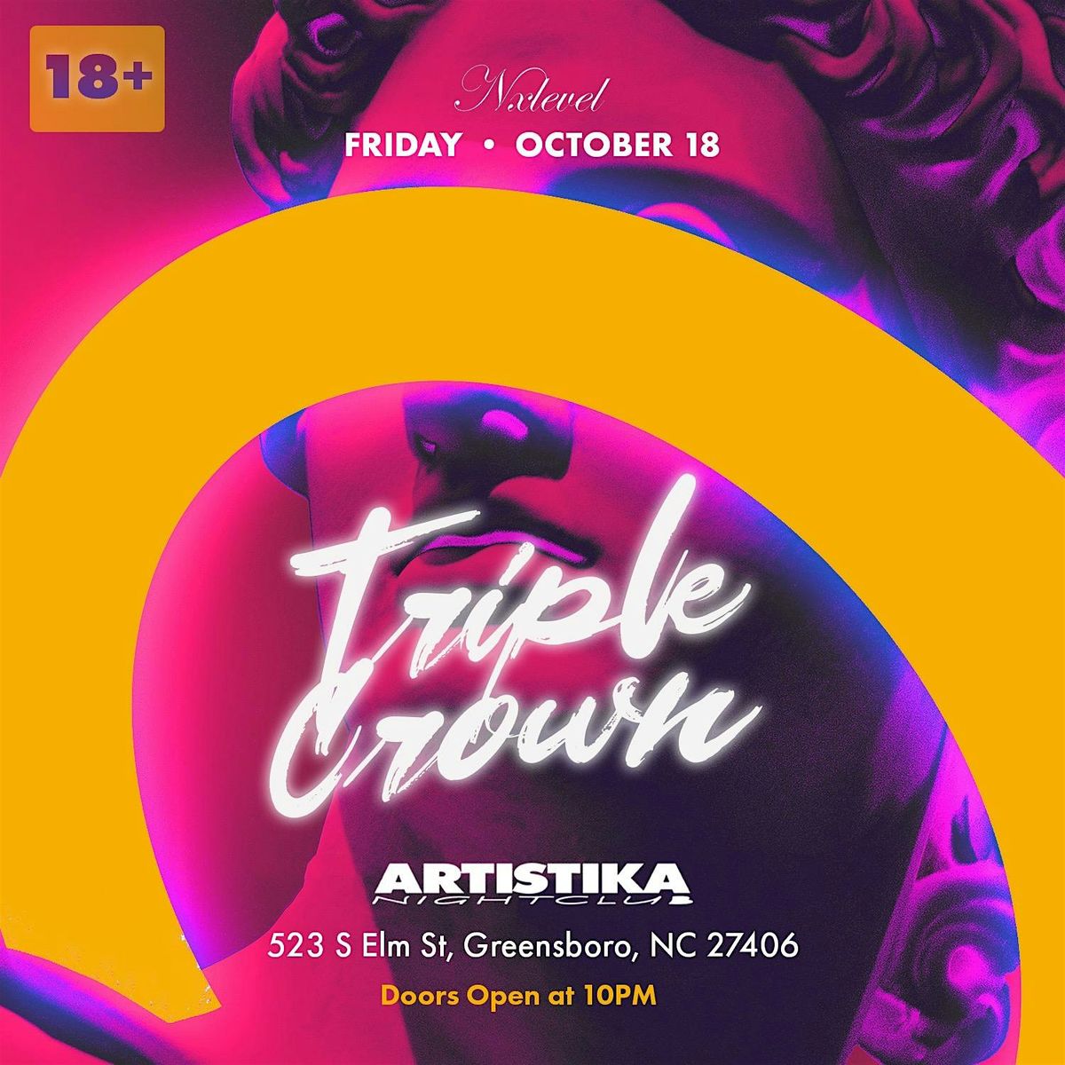 *TRIPLE CROWN* hosted by your Favorite GREEKS | 18+ #GHOE Stepshow Party