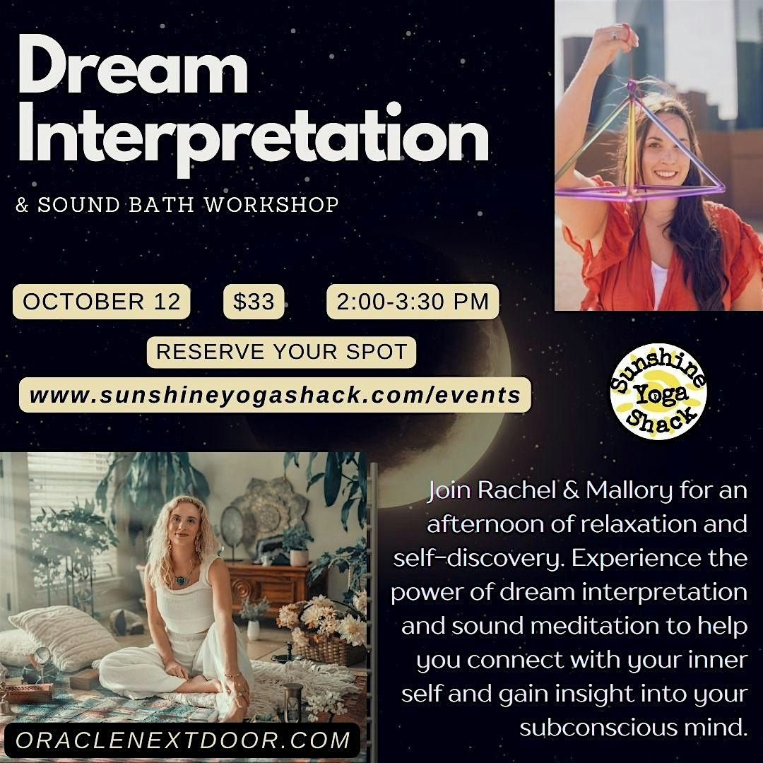 Dream Interpretation & Sound Bath