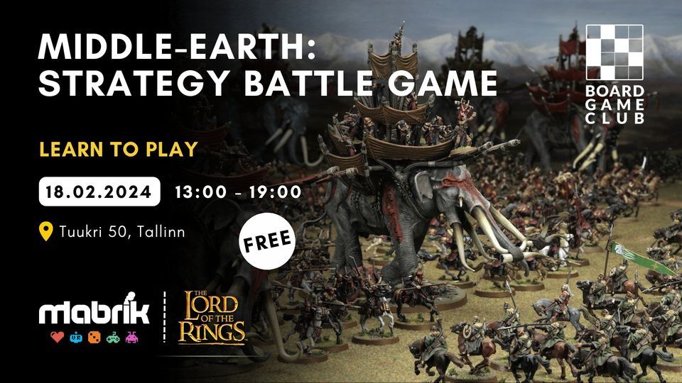 Game & Chill: Middle-Earth SBG - Learn To Play