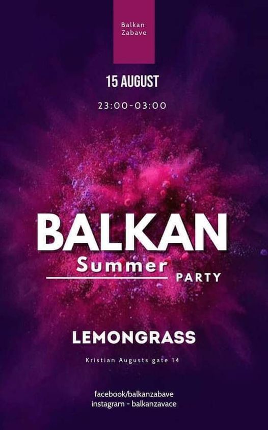 Balkan Summer Party