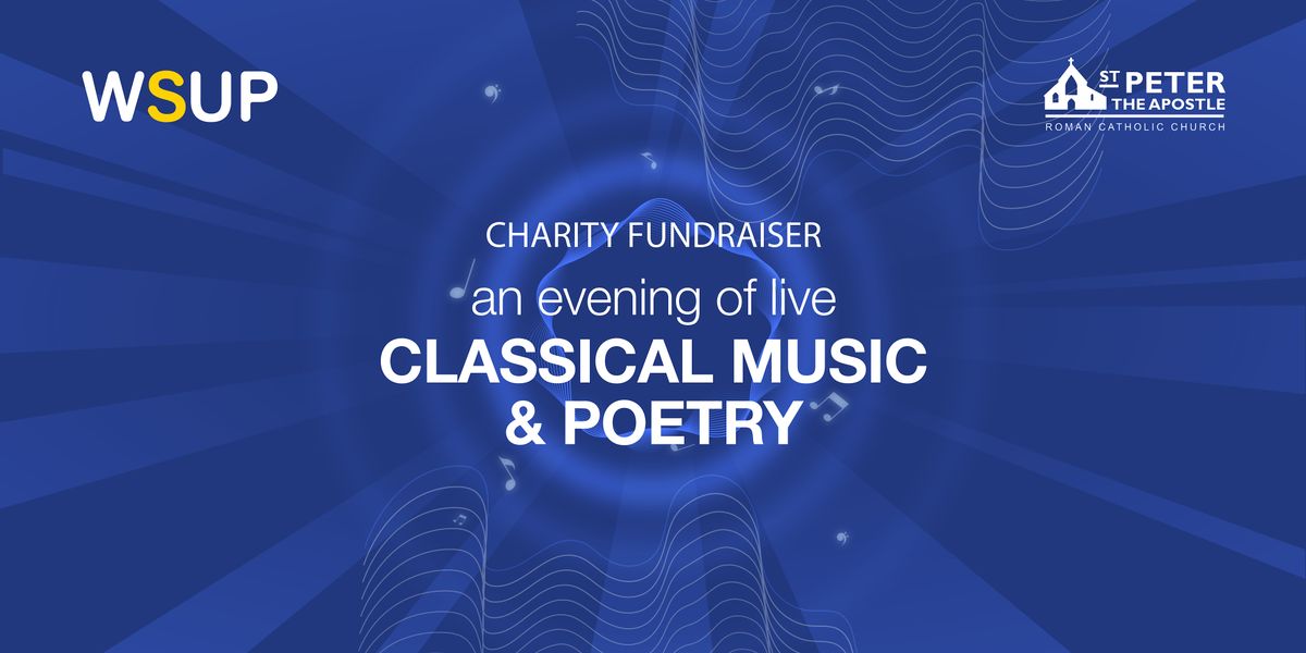 An evening of live classical music and poetry