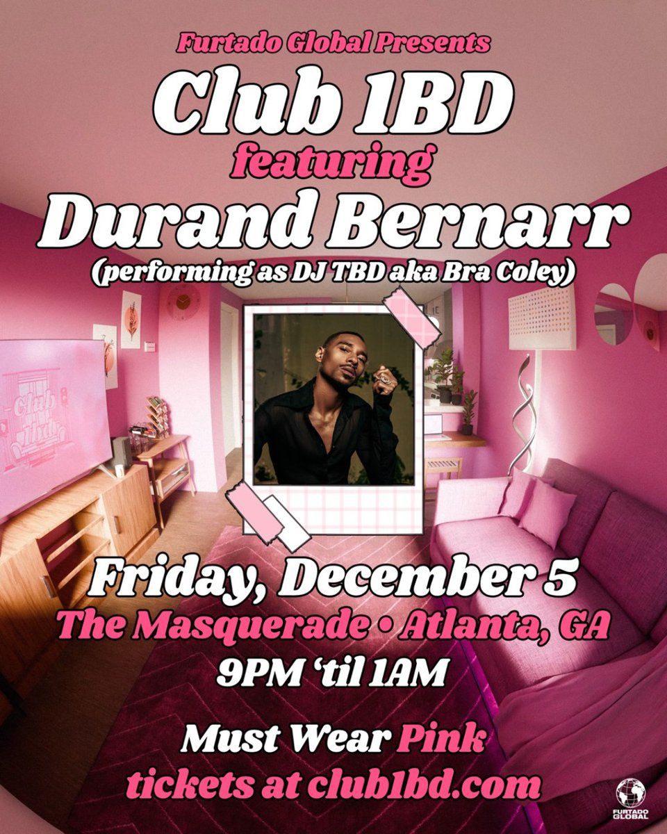 Club 1BD Ft. Durand Bernarr at The Masquerade - Heaven