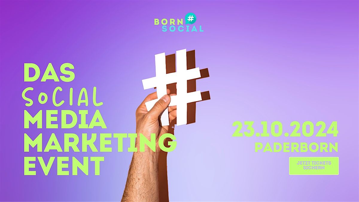 bornSocial 2025 - die Social-Media-Konferenz in Ostwestfalen-Lippe