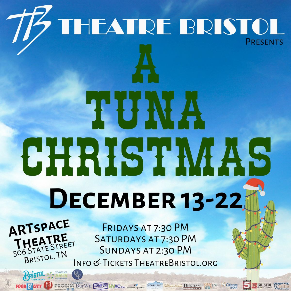 "A Tuna Christmas" presented by Theatre Bristol