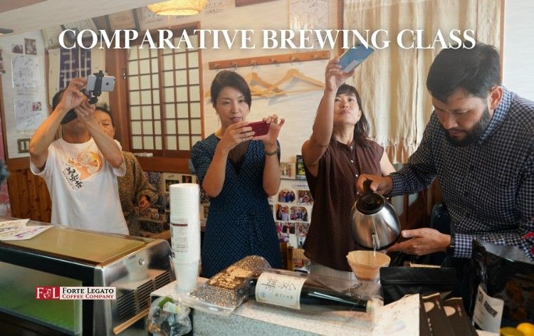 Comparative Brewing Class-(POUR OVER)-Hario V60, Kalita Wave, Chemex, French Press