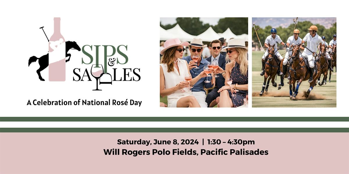 Sips & Saddles:  A Celebration of National Ros\u00e9 Day