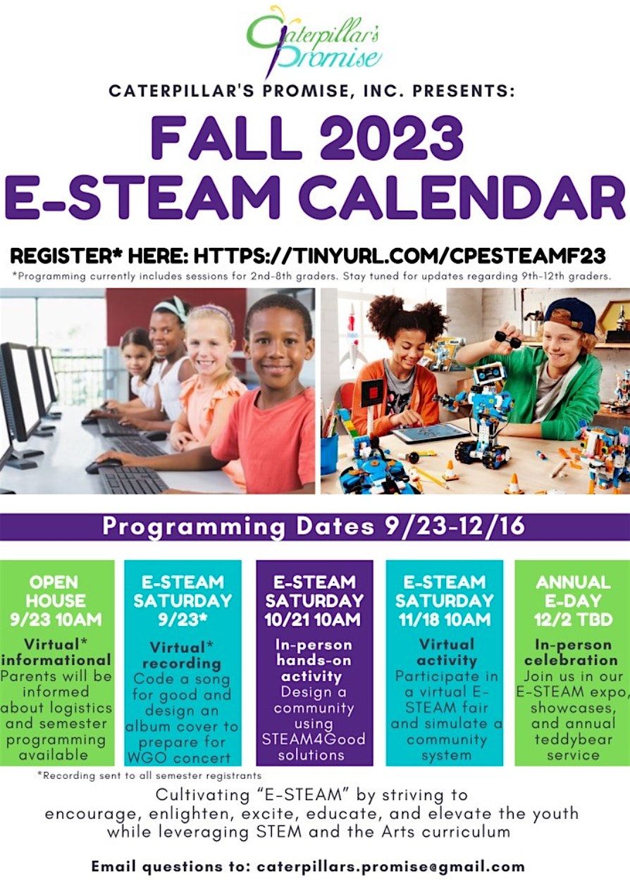 E-STEAM Saturday(In-Person)