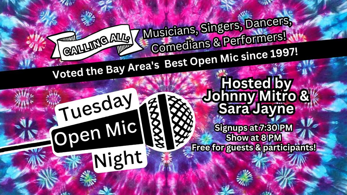 Tuesday Open Mic Night