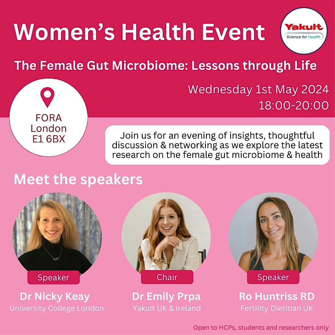The Female Gut Microbiome: Lessons through Life