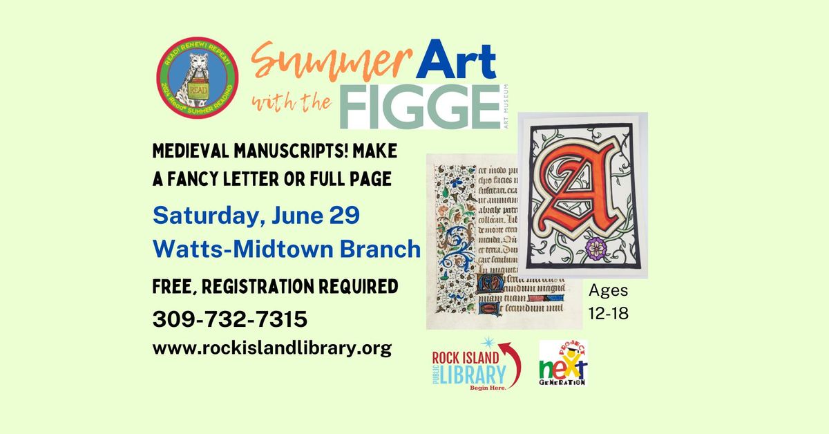 Art with the Figge - For Teens 