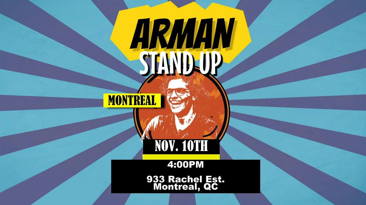 Montreal - Farsi Standup Comedy Show by ARMAN
