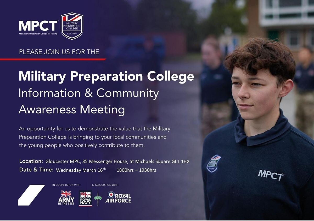 MPCT Gloucester ICAM (Information & Community Awareness Meeting)