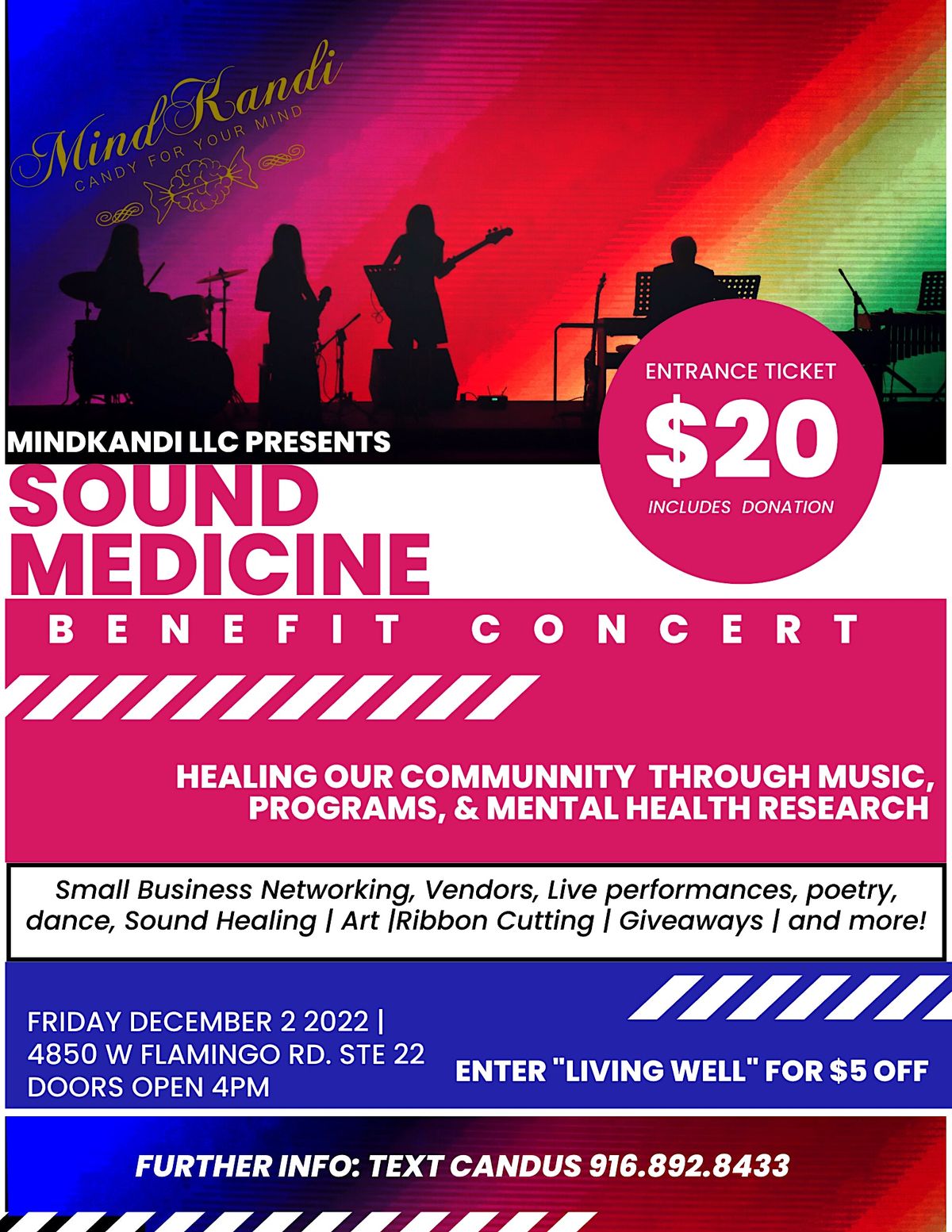 Mindkandi Presents Sound Medicine- A benefit concert