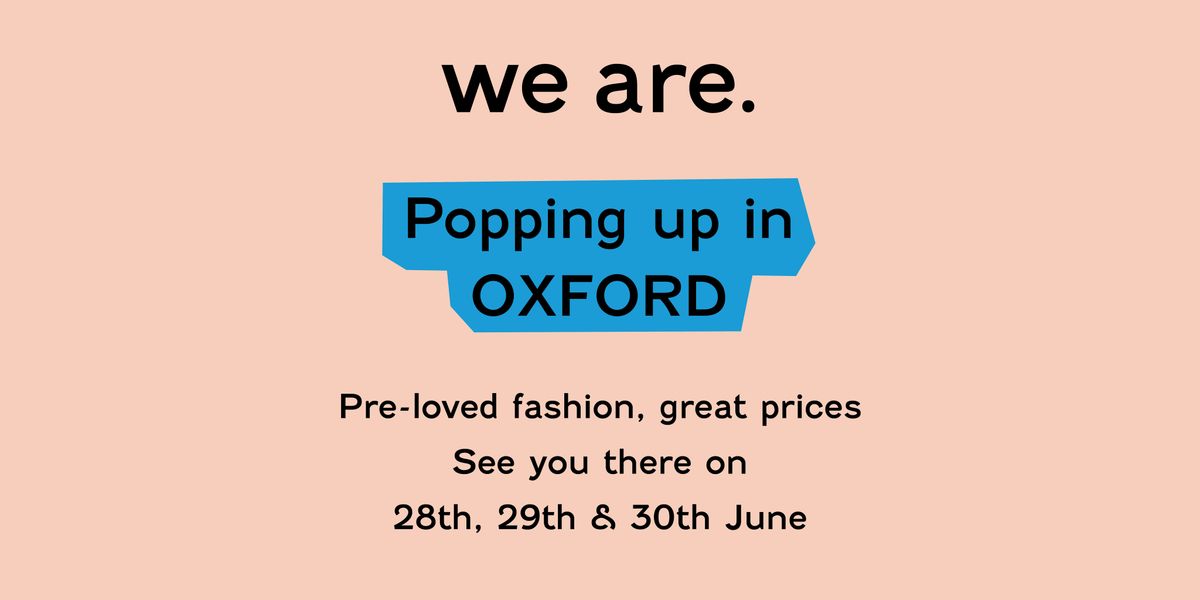 Oxford Westgate Vintage & Preloved Fashion Pop-Up