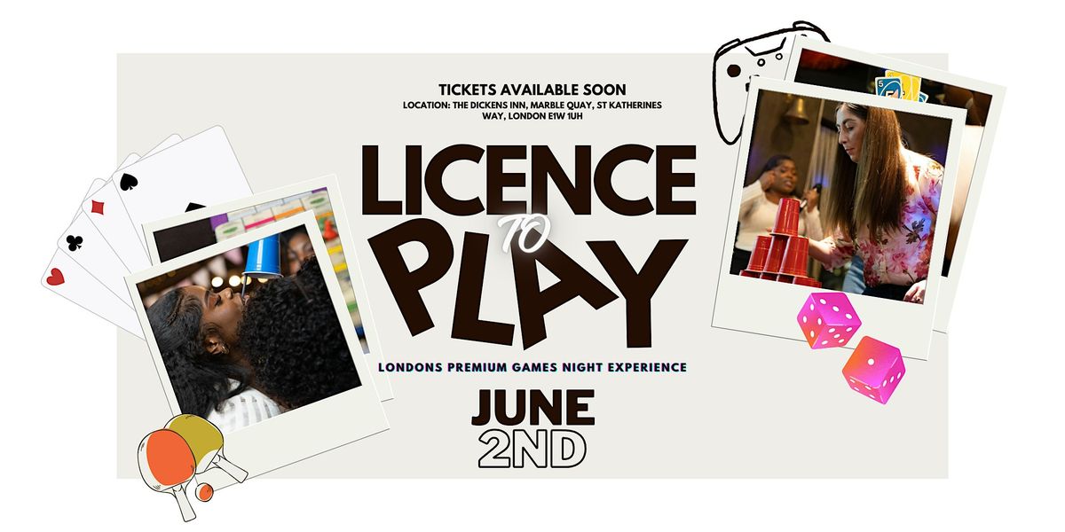 Licence to Play Summer Games Night