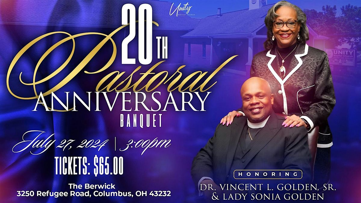 Pastor Golden's 20th Pastoral Anniversary