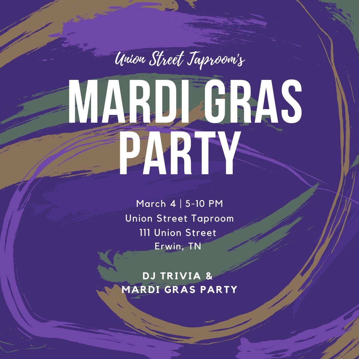 Mardi Gras Party with DJ Trivia 