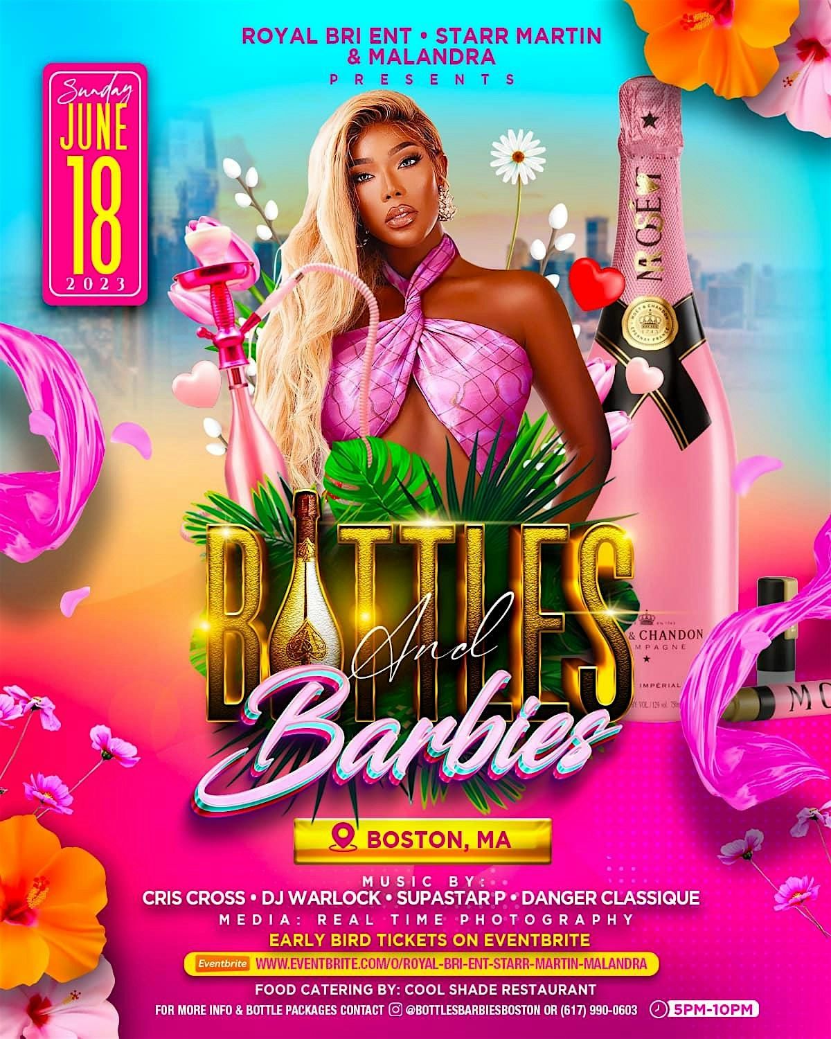 Bottles and Barbies Boston (The Brunch Edition)