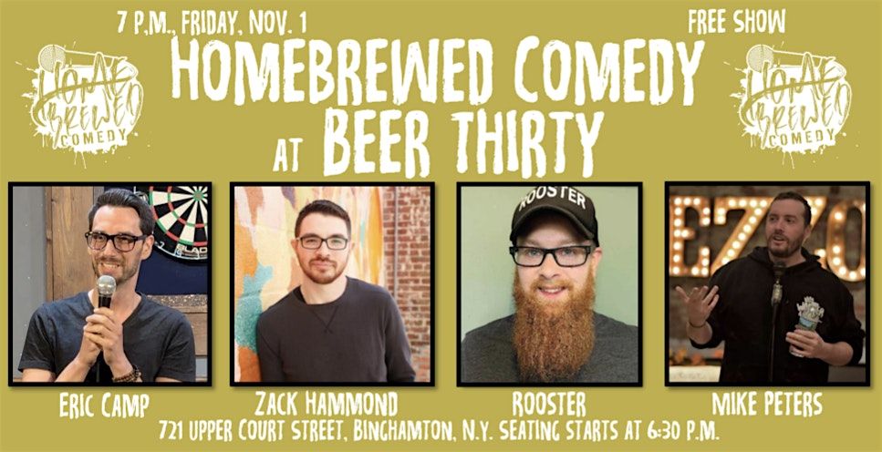 Homebrewed Comedy at Beer Thirty