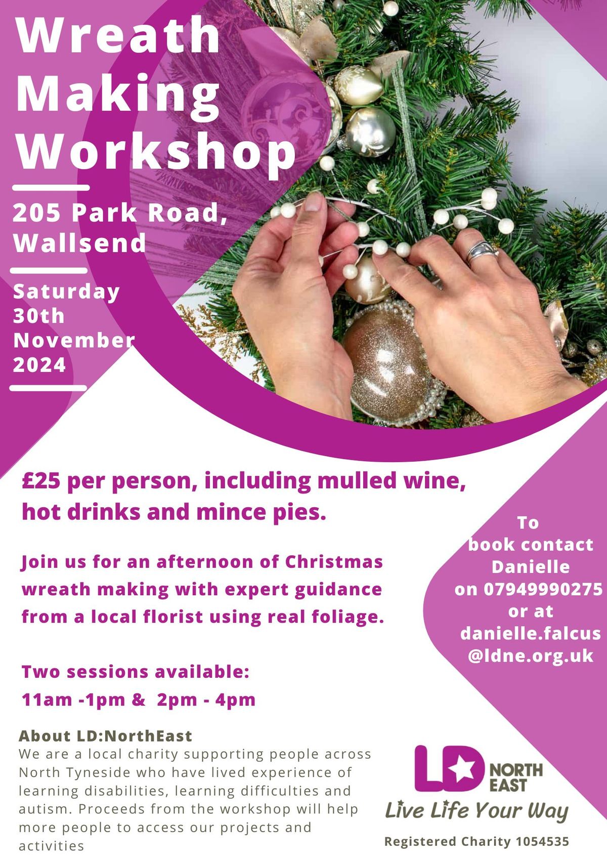 Christmas Wreath Making Workshop *SOLD OUT*