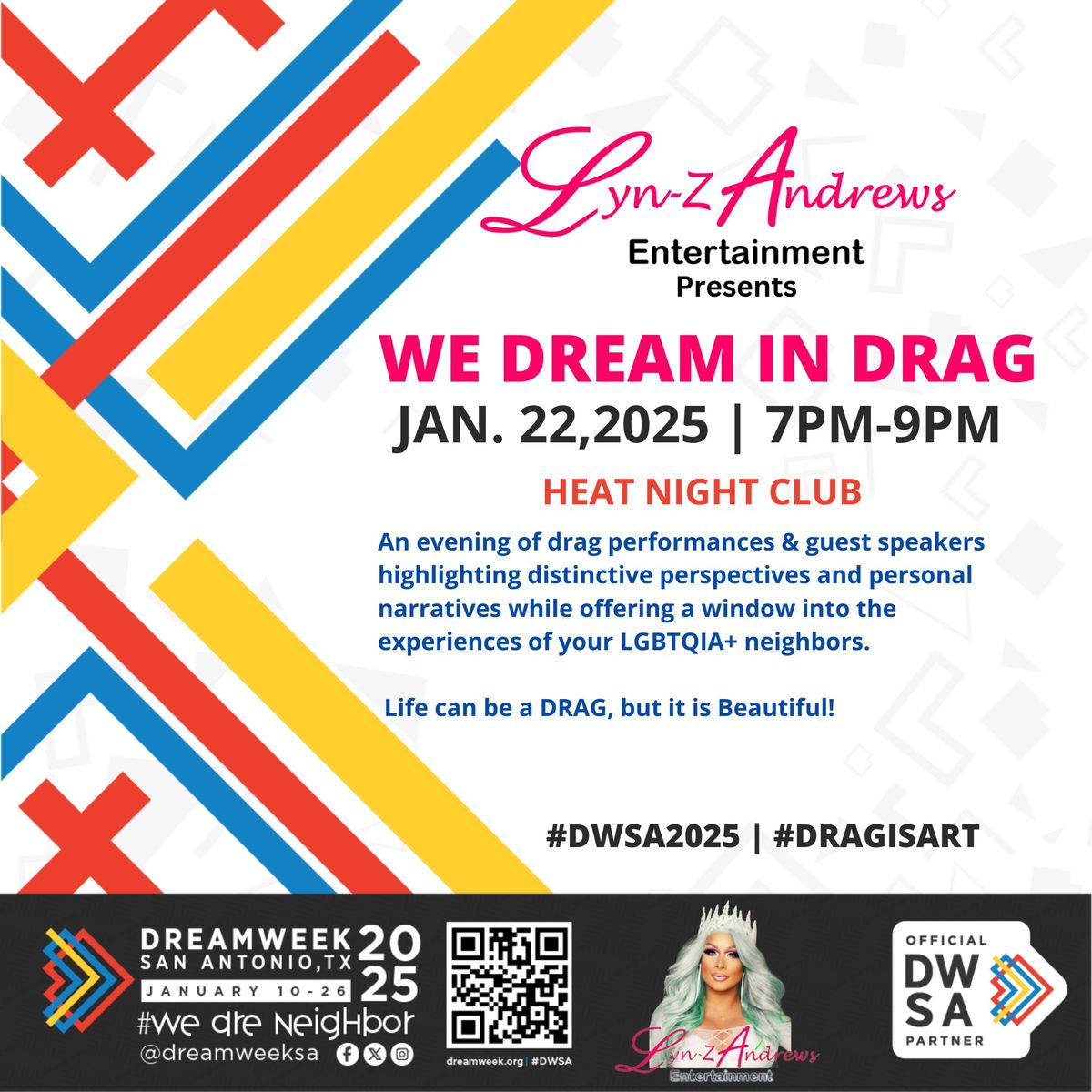 We Dream In Drag presented by Lyn-Z Andrews Entertainment