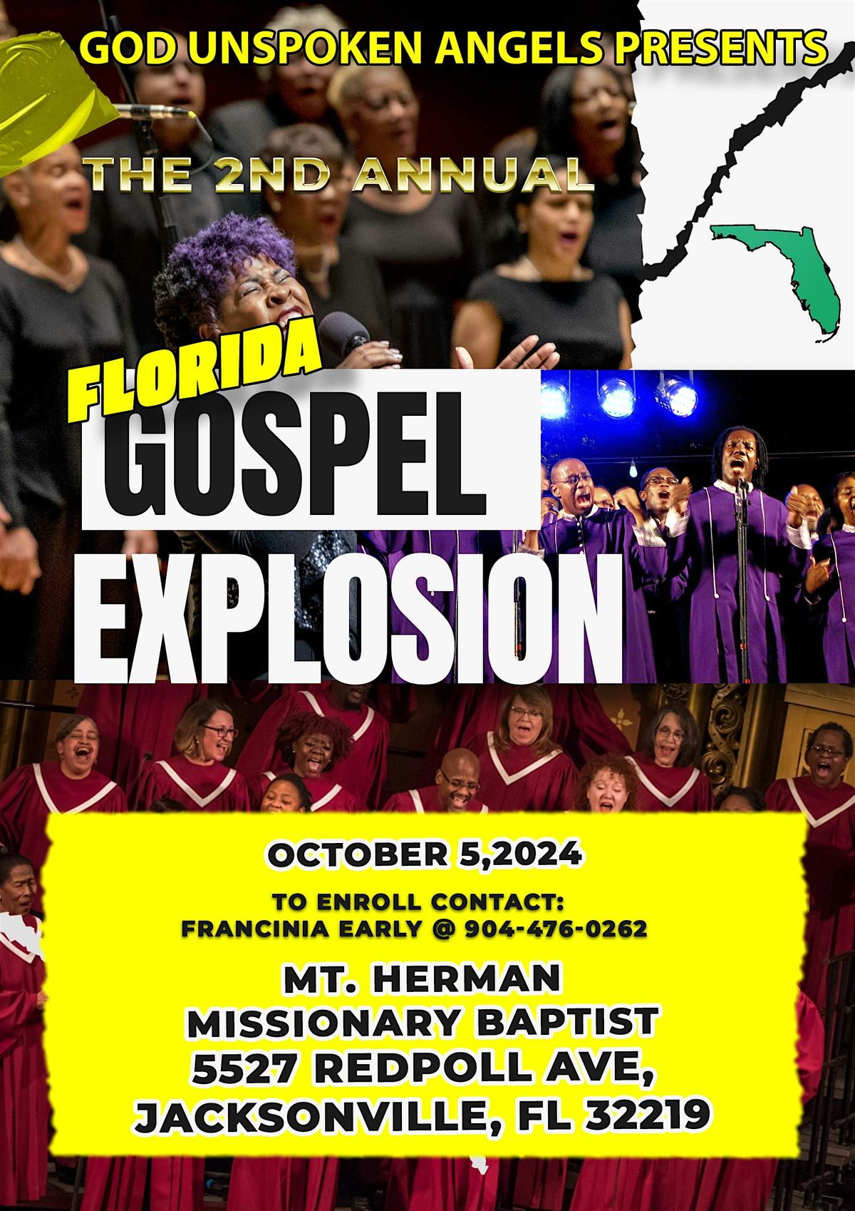 God Unspoken Angels 2nd Aunnal Florida Gospel Explosion