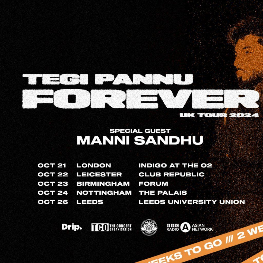 TEGI PANNU | Forever UK Tour | Birmingham