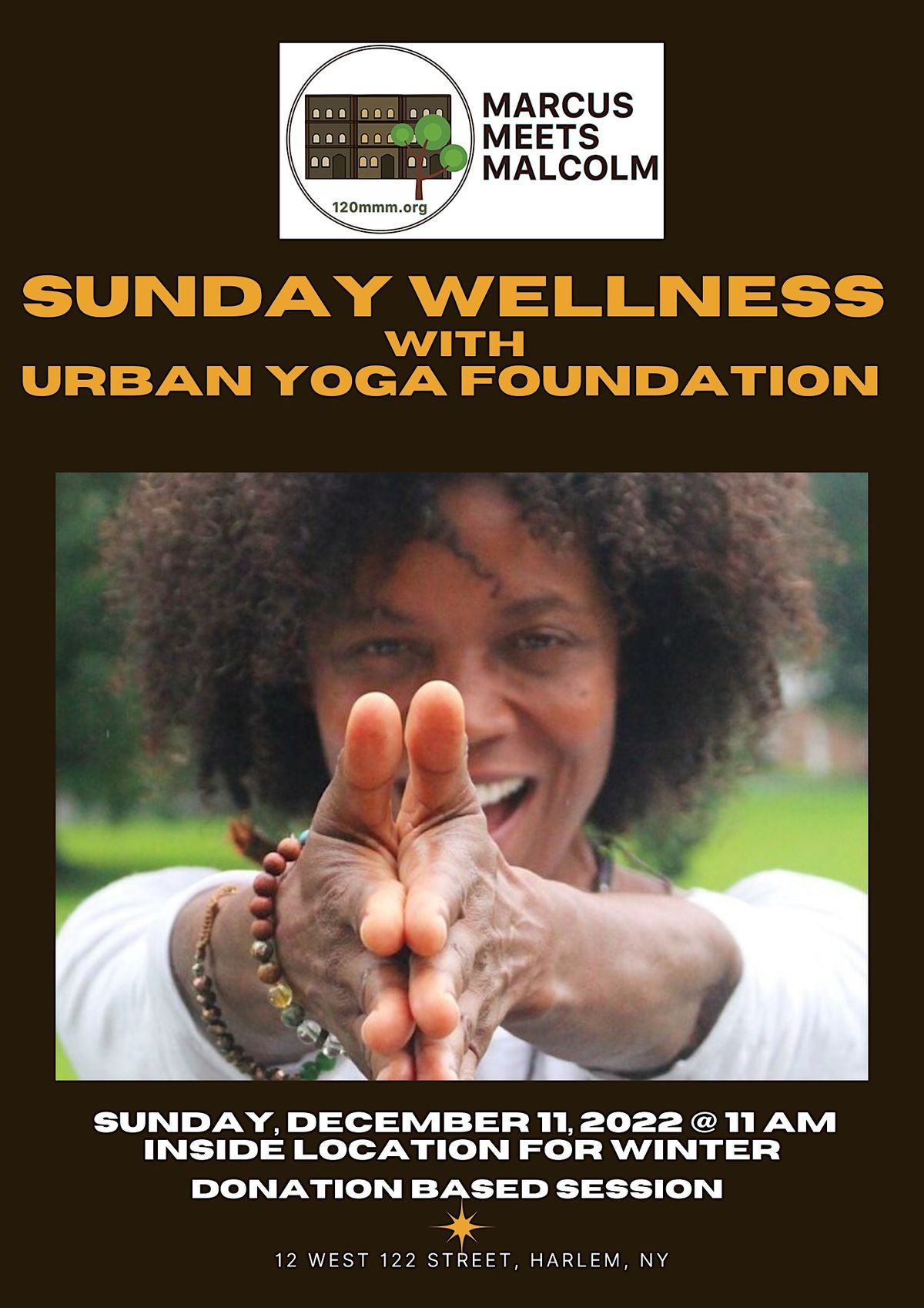MMM\u2019s Sunday Wellness with Urban Yoga Foundation