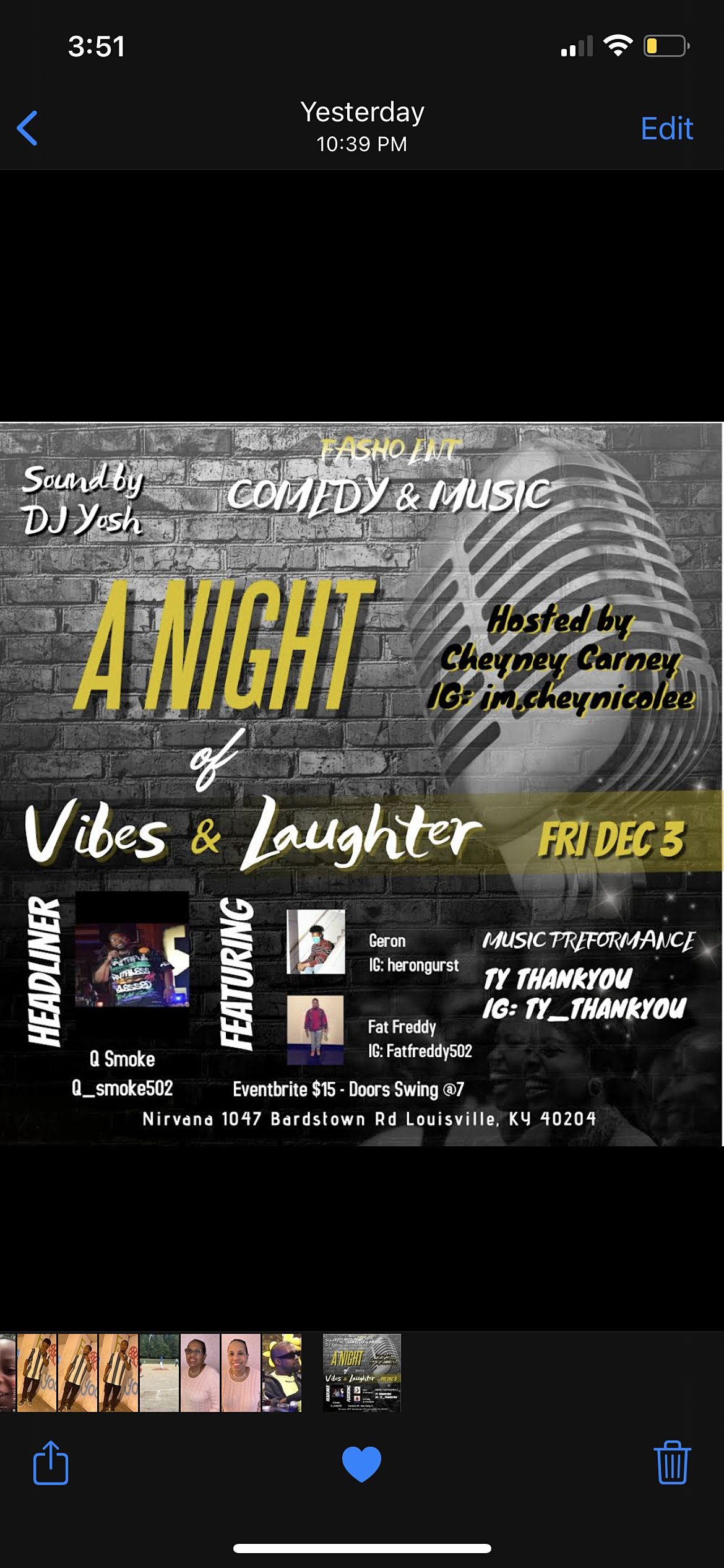 Vibes & Laughter  (Comedy Show)