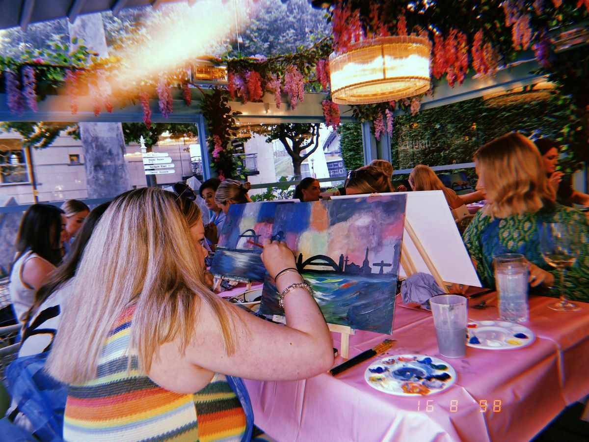 Boozy Brushes, Drag Skyline Sip and Paint Party! Newcastle