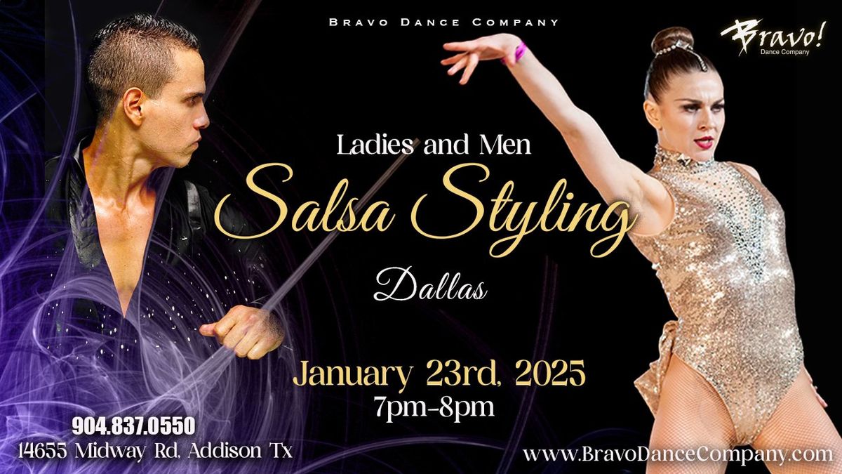 \u2b50\ufe0fSALSA STYLING for Ladies & Men | Dallas, Tx 