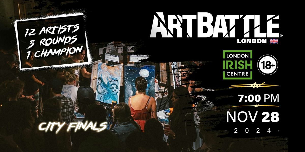 Art Battle London City Finals - 28 November, 2024