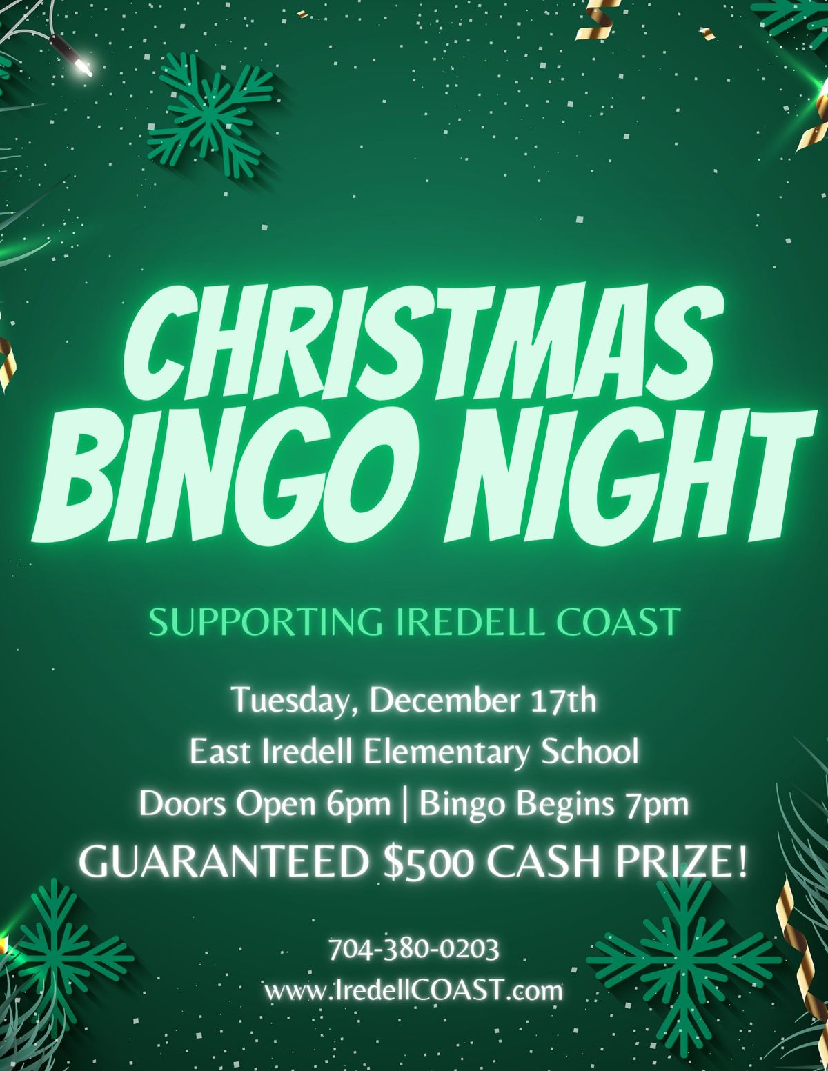 Christmas Bingo Night