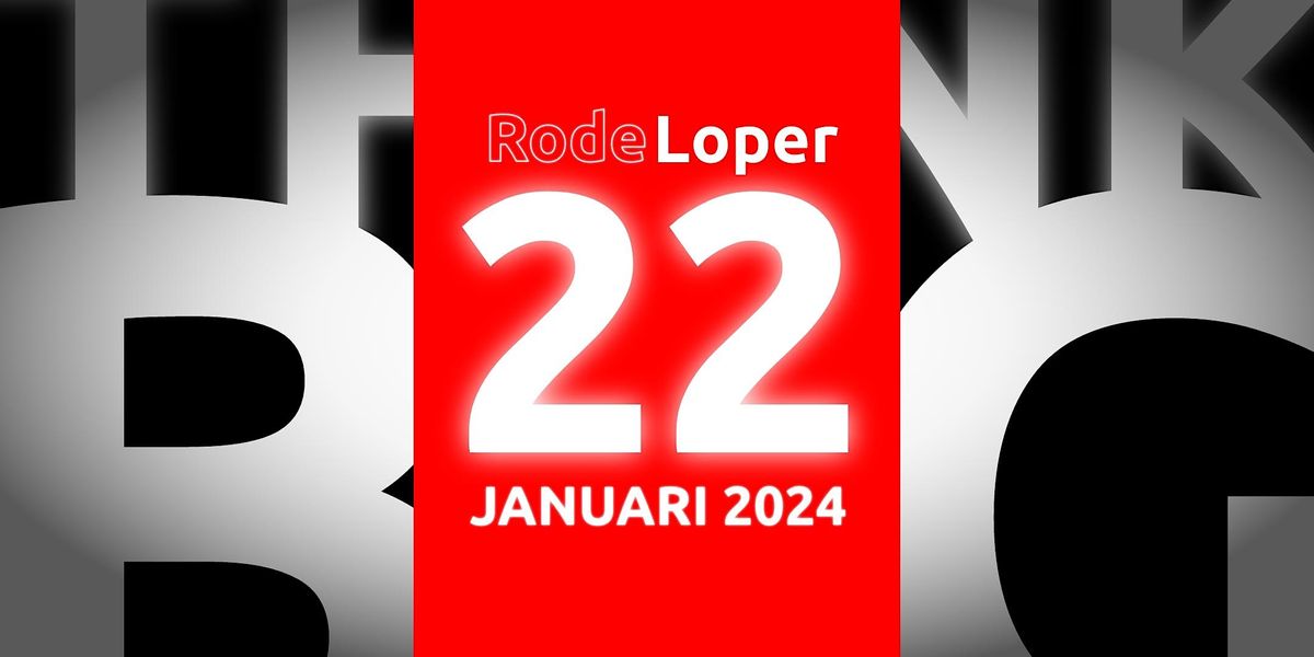 Rode Loper 2024, Wilminktheater, Enschede, 22 January 2024