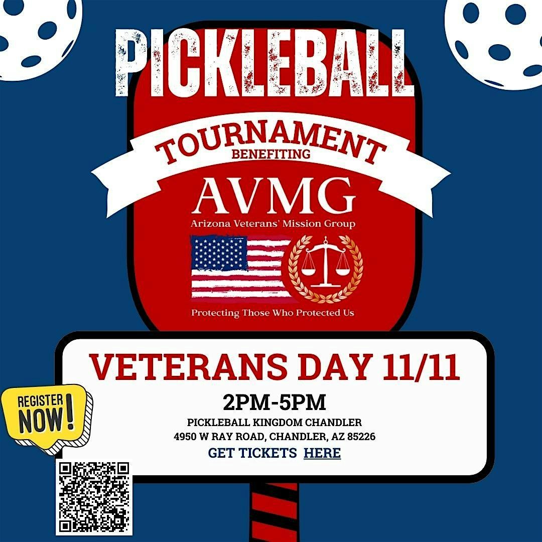 Veterans Day Pickleball Tournament & Fundraiser