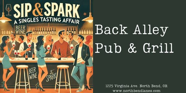 Sip & Spark Singles Mixer at the Back Alley Pub & Grill