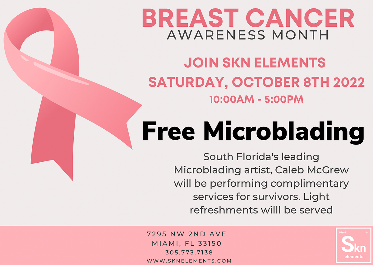 Free Microblading Event for Cancer Survivors