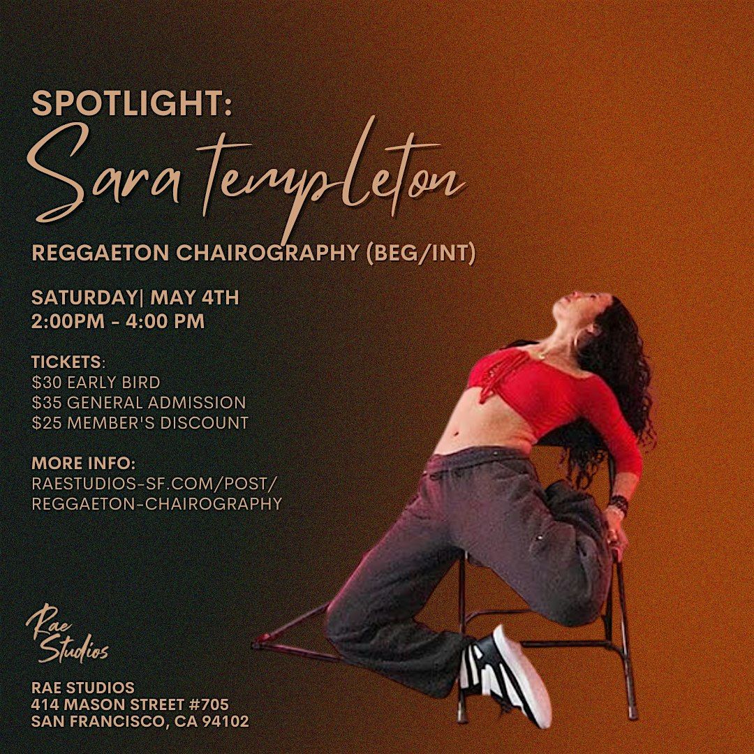 Spotlight: Reggaeton Chairography (Beg\/Int) with Sara Templeton