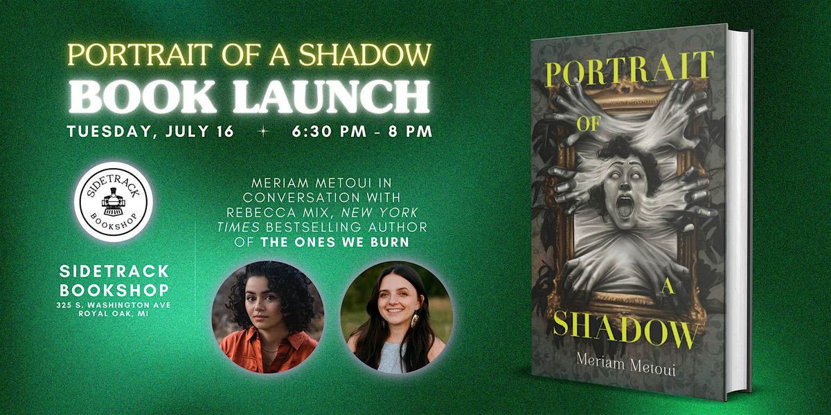 Sidetrack Bookshop Launch Party for Portrait of a Shadow