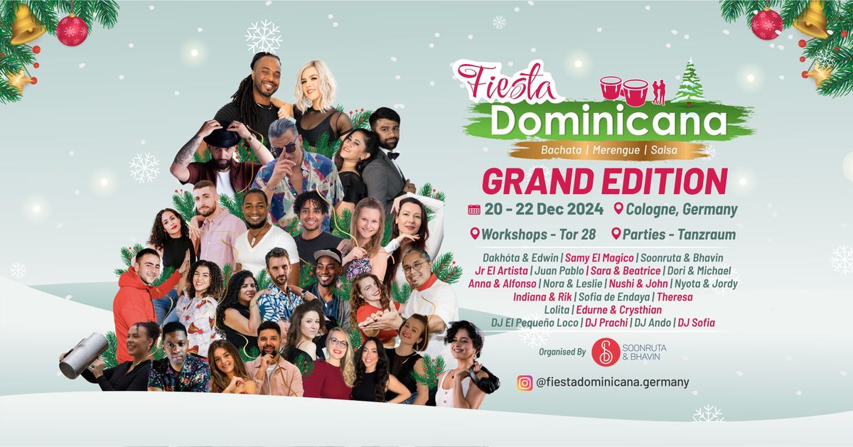 Fiesta Dominicana GRAND EDITION 20-22 DECEMBER 2024